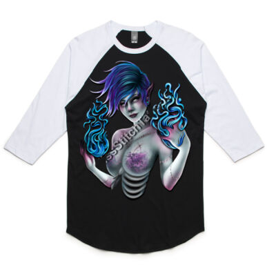 Light It Up Unisex Baseball Shirt Thumbnail