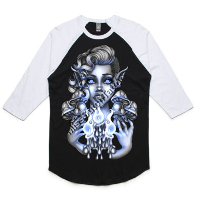 Flame & Shadow Unisex Baseball Shirt Cool Thumbnail