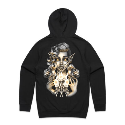 Flame & Shadow Hoodie warm Thumbnail