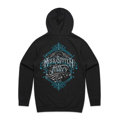 Miss Stitch Blues Hoodie Thumbnail