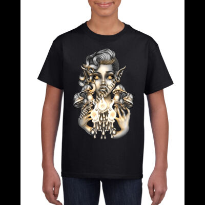 Warm Flames & Shadows Kids Tee Thumbnail