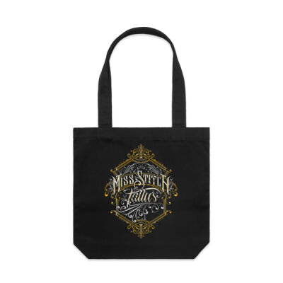 Gold Miss Stitch Tote Thumbnail