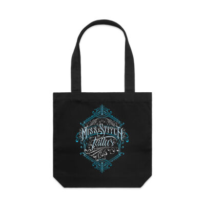 Blue Miss Stitch Tote Thumbnail